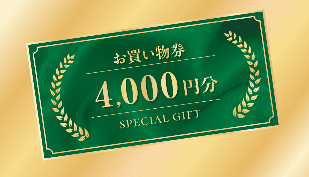 お買い物券 4,000円分