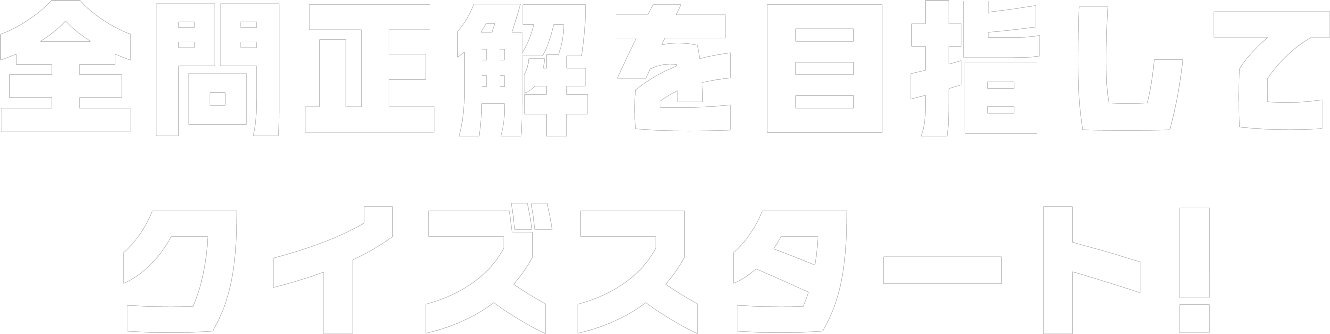 全問正解を目指して クイズスタート!